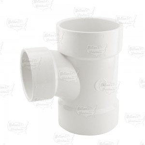 4" x 4" x 3" PVC DWV Sanitary Tee