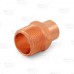 3/4" Copper x 1" Male Threaded Adapter