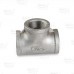 1" 304 Stainless Steel Tee, FNPT threaded