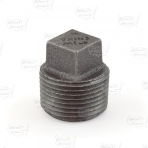 3/4" Black Plug (Imported)