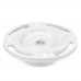 3" Inside Fit, Fast Set One-Piece PVC Closet Flange w/ Knockout Test Cap