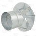 6" Galvanized Rain Cap (Shanty Cap), 26 GA..