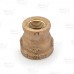 1/2" x 3/8" FPT Brass Coupling, Lead-Free