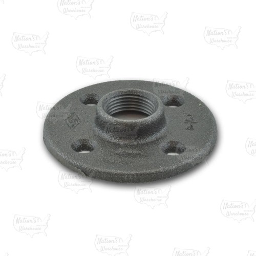 3/8" Black Floor Flange (Imported)