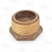 1-1/4" MPT x 3/4" FPT Brass Bushing, Lead-Free