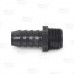 3/4" Barbed Insert x 3/4" Male NPT Threaded PVC Adapter, Sch 40, Gray