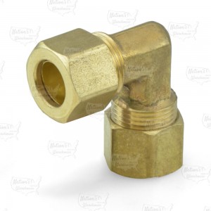 3/8" OD Compression Elbow, Lead-Free