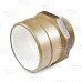 2" PVC x 2" MIP (Male Threaded) Brass Adapter, Lead-Free