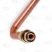 1/2" PEX Press Copper Stub Out Elbow for Viega PEX Tubing, 8" x 3.5"