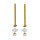 1/4" x 3-1/2" long Solid Brass Closet Bolts Kit