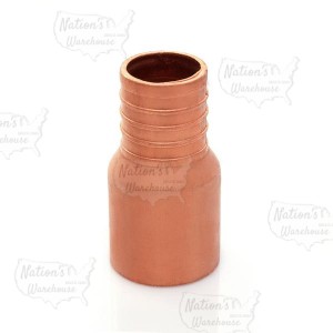  SIOUX CHIEF 3/4 in PEX x 3/4 in Copper Pipe Adapter, Lead-Free, Copper