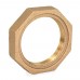 2" FPT Brass Locknut, Lead-Free