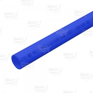 1" x 10ft Straight Length (Stick) PowerPEX Non-Barrier PEX-B Pipe, Blue (Expandable, F1960 compliant)