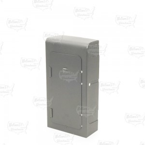 5" Universal End Valve Cover (Enclosure) for Cast Iron Baseboard (Left, Right or Center)