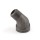 1/2" Black 45° Street Elbow (Imported)