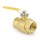 1-1/2” FIP x FIP Threaded Brass Ball Valve, Full Port