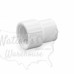 3/4" Barbed Insert x 1/2" Female NPT Threaded PVC Reducing Adapter, Sch 40, Gray