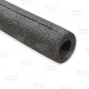 1-1/8" ID x 3/8" Wall, Self-Sealing Pipe Insulation, 6ft
