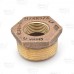 1-1/4" MPT x 3/4" FPT Brass Bushing, Lead-Free