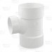 6" x 6" x 4" PVC DWV Sanitary Tee