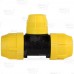 1" x 1" x 3/4" IPS Compression Tee for SDR-11 Yellow PE Gas Pipe