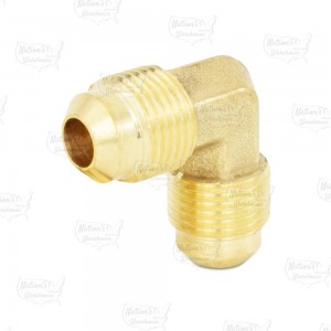 3/8" Flare Brass 90° Elbow