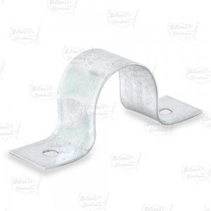 3/4" Galvanized Pipe Strap (Box of 100)