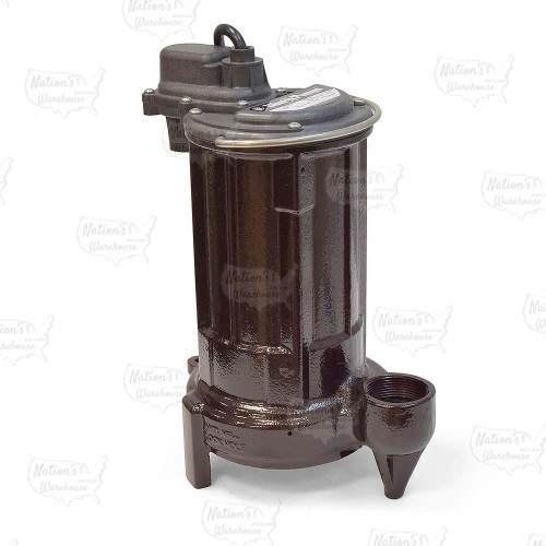 Manual Sump/Effluent Pump, 1/2HP, 25' cord, 115V