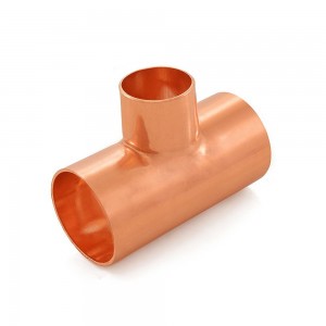 1-1/2" x 1-1/2" x 1" Copper Tee