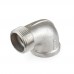 1-1/4" 304 Stainless Steel 90° Street Elbow, MNPT x FNPT threaded