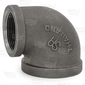 2" x 1-1/2" Black 90° Elbow (Imported)