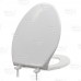 Bemis 7900TDGSL (White) Hospitality Plastic Elongated Toilet Seat w/ Soft-Close & DuraGuard, Heavy-Duty