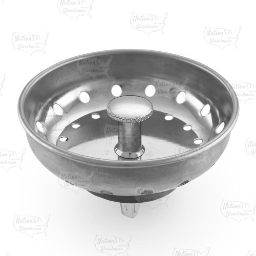 St. Steel Universal Replacement Basket Strainer (w/ stick post)