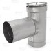 8" x 25ft Smoothcore (Smooth Wall) 316Ti Stainless Steel All-Fuel Chimney Liner Tee Kit