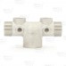 1-1/4" FPT x 1-7/8" Solid 304 Stainless Steel Well Tank Tee, Extension Type