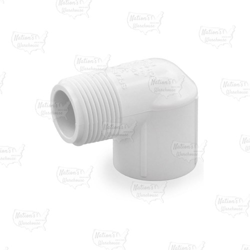 3/4" PVC (Sch. 40) MIP x FIP 90° Elbow