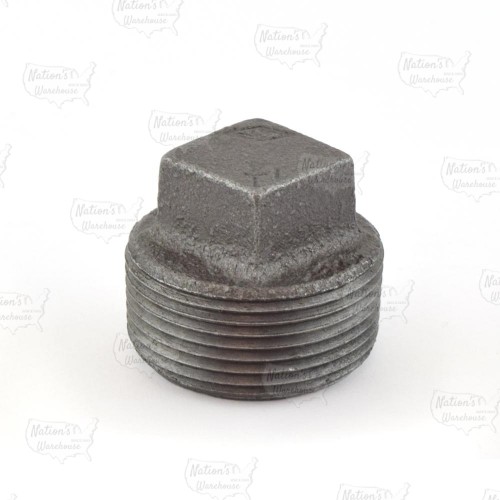 1-1/4” Black Plug