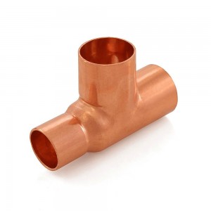 1” x 3/4” x 1” Copper Tee