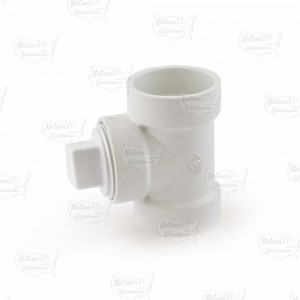 1-1/2" PVC DWV Cleanout Tee w/ Plug