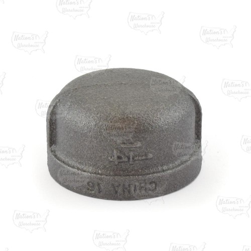 1-1/2" Black Cap (Imported)