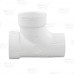 2" PVC DWV Sanitary Street Tee (Spigot x Socket x Socket)