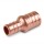 1/2" PEX x 3/4" PEX Reducing Coupling (Lead-Free Copper)