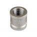 3/4" 304 Stainless Steel Coupling, FNPT threaded