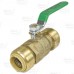 3/4" x 3/4" Push To Connect Ball Valve, Lead-Free