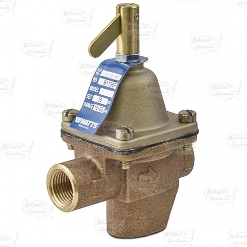 B1156F, 1/2" High Capacity Boiler Fill Valve, FNPT x FNPT