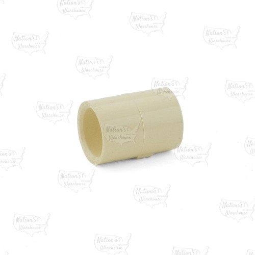 1/2" CPVC CTS Coupling (Socket x Socket)