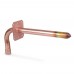 1/2" Female Sweat Copper Stub Out Elbow w/ Ear, 3.5" x 8"