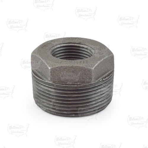 1-1/2" x 3/4" Black Bushing (Imported)