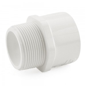 1-1/2" PVC (Sch. 40) MIP x Socket Adapter