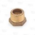 3/4" MPT x 1/2" FPT Brass Bushing, Lead-Free